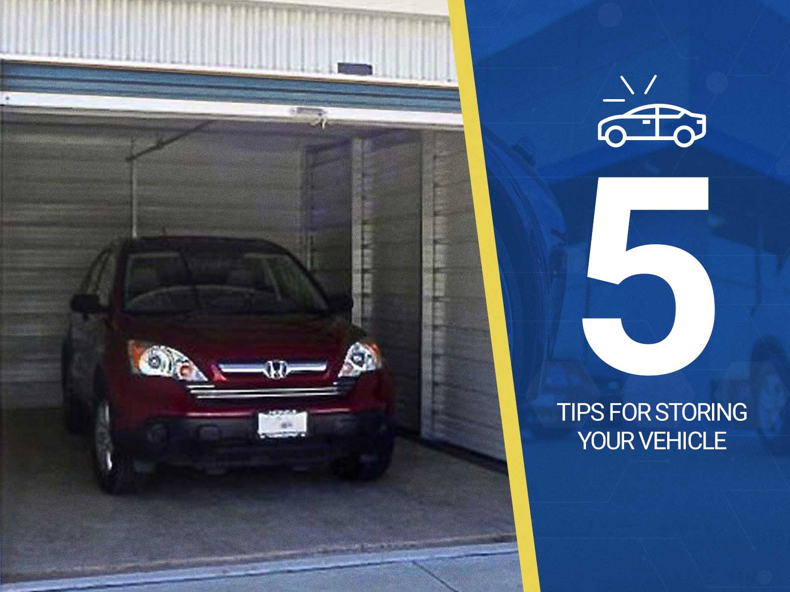 5 Tips For Storing Your Car - Most Affordable Self Storage.